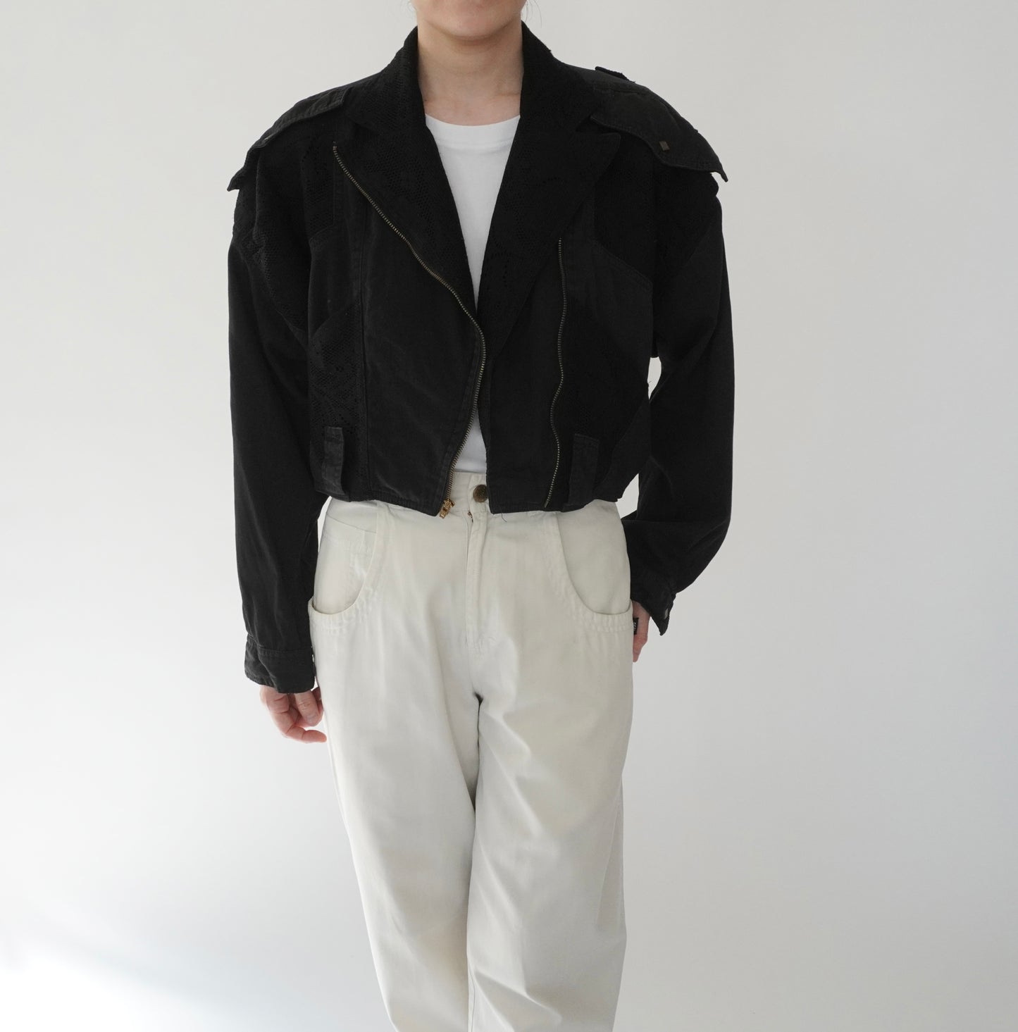 80s Lace Design Jacket