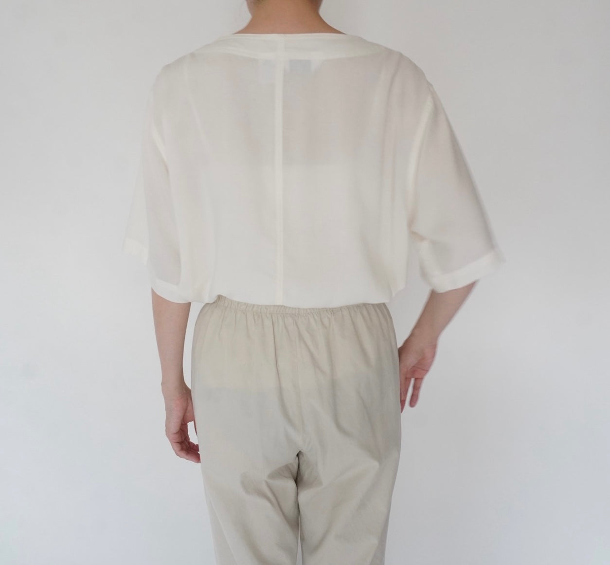 90s Rayon Design Top Made in USA