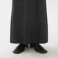 90s Gray Maxi Skirt