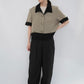90s Two Tone Design Shirt,Jacket