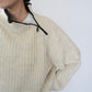 90s Zip Design Knit Made in Italy