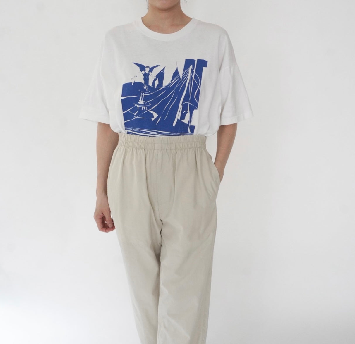90s Printed T-shirt Made in USA
