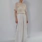 90s Linen Wide Pants