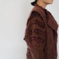 70s80s Woven Knit Jacket