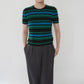 90s Silk Striped Top