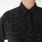 90s Black  Pattern Shirt