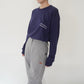 80s Printed Long T-shirt Made in USA