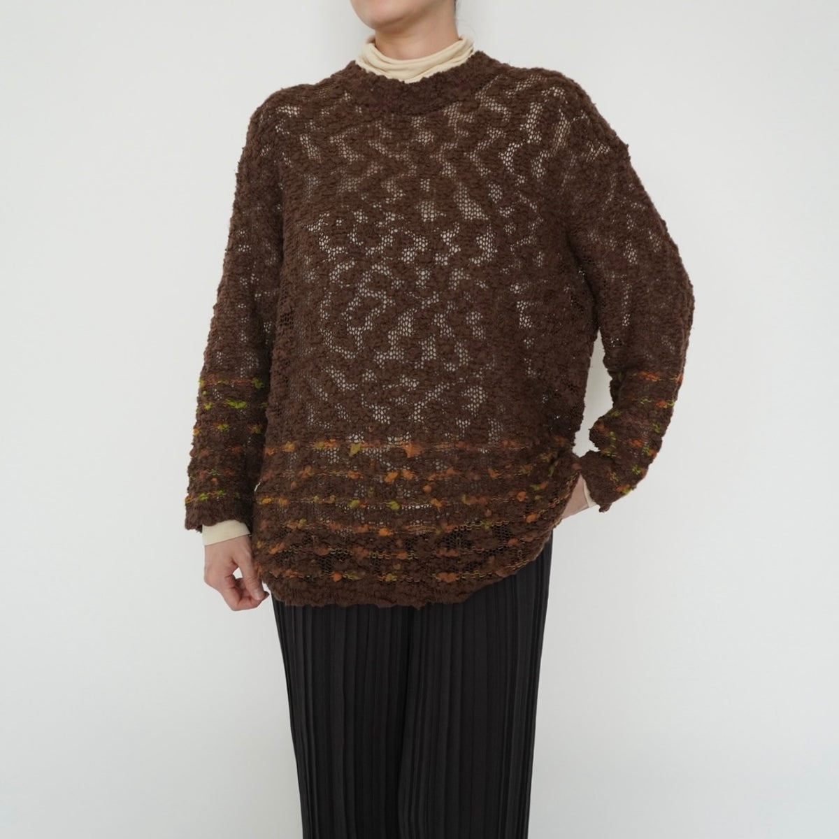 90s Brown Knit