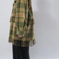 80s Plaid Fringe Design jacket Made in Italy