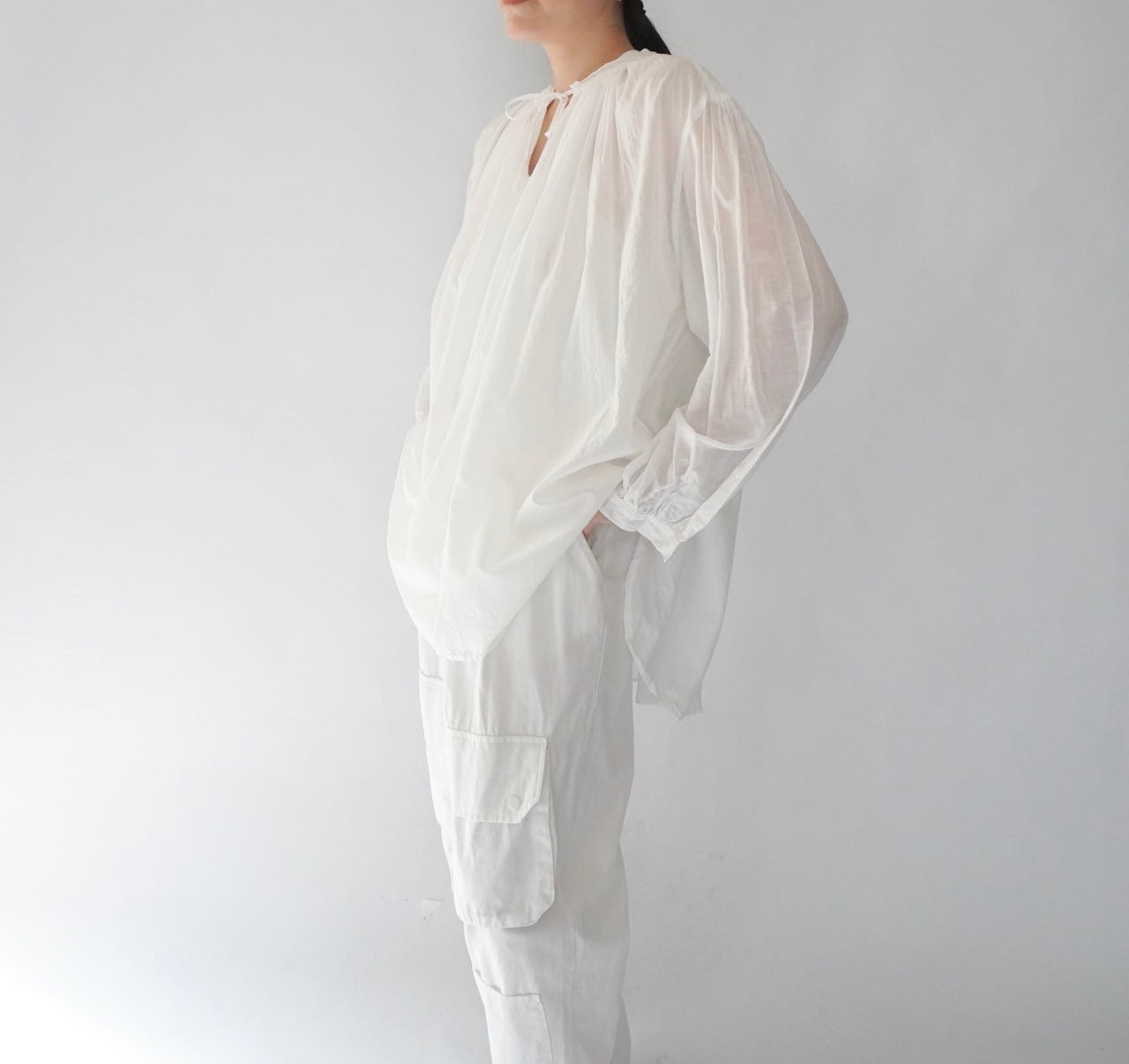 90s Cotton Tunic Made in USA