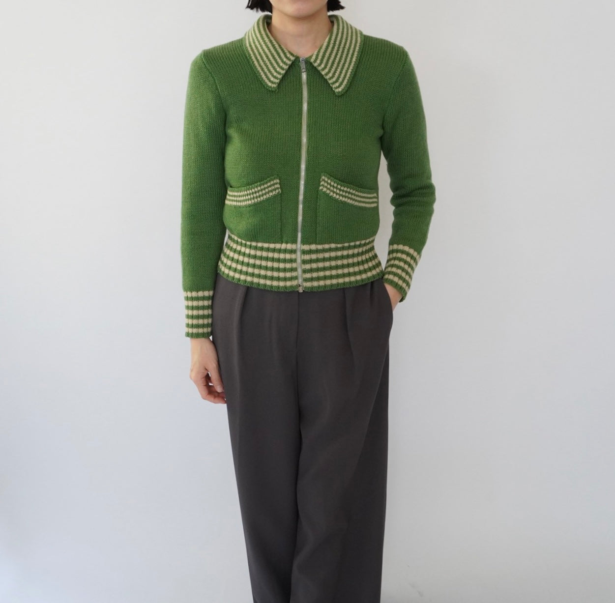 70s EURO Zip Knit