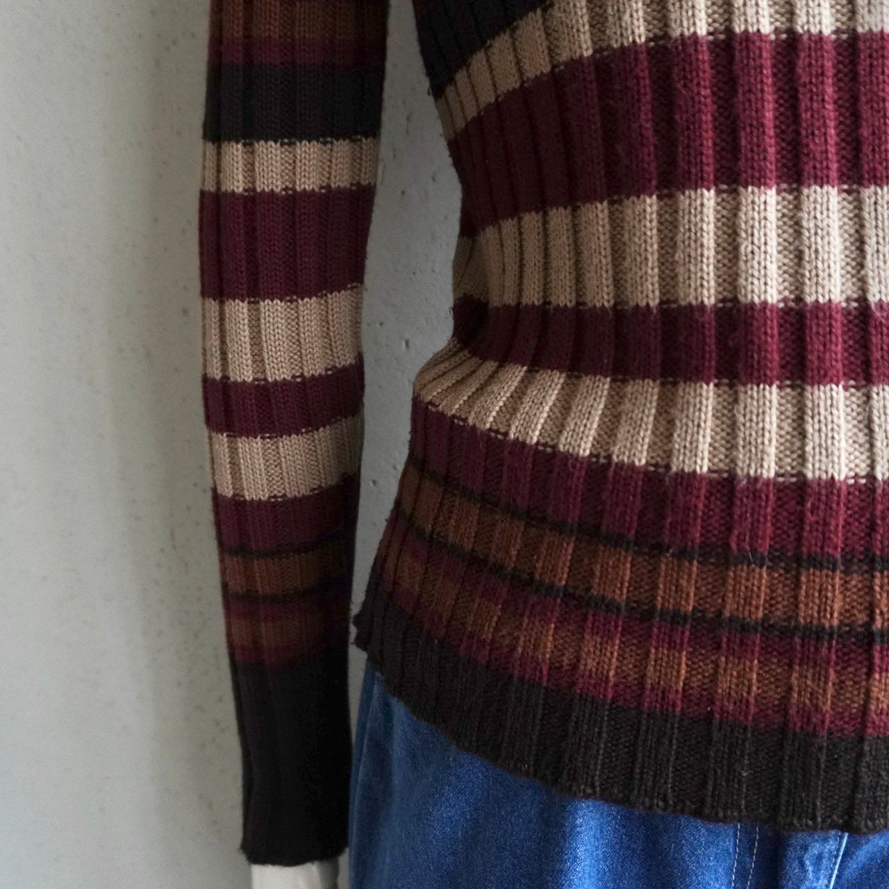 90s Striped Top Made in Italy
