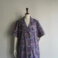 80s EURO Printed Dress
