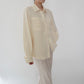 90s Design Sheer Shirt