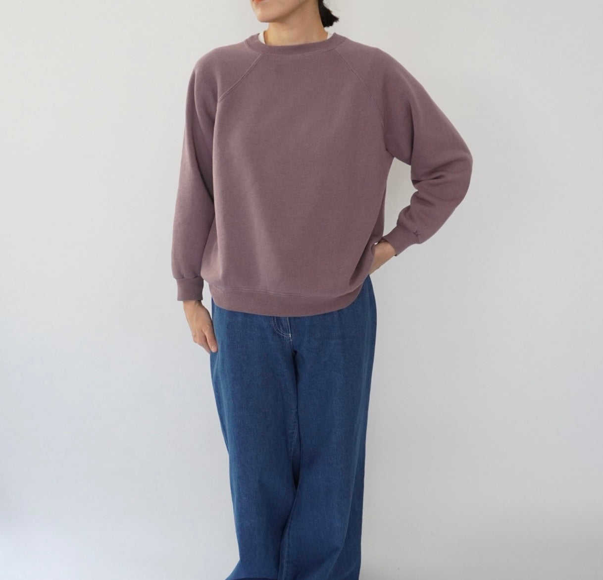 90s Light Purple Sweater