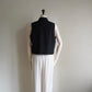 90s Sleeveless Zipped Top,Vest Made in USA