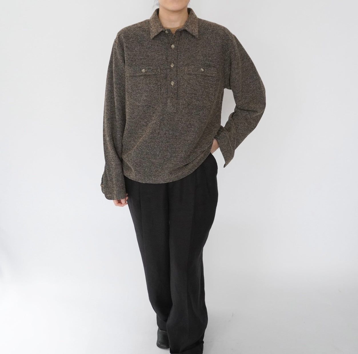 80s Pullover Shirt Made in USA