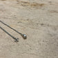 ”Tiffany & Co.” Silver Teardrop Necklace