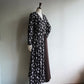 90s Floral Printed Maxi Dress Made in UK