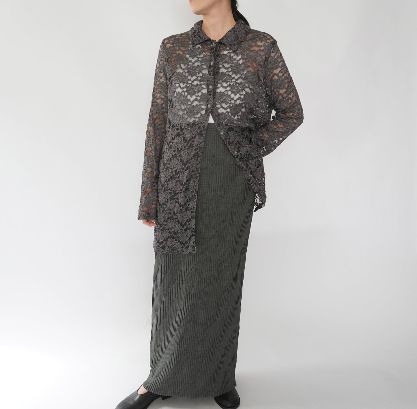 90s EURO Lace Shirt