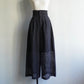60s  Cutwork Lace High Waisted Wide Pants