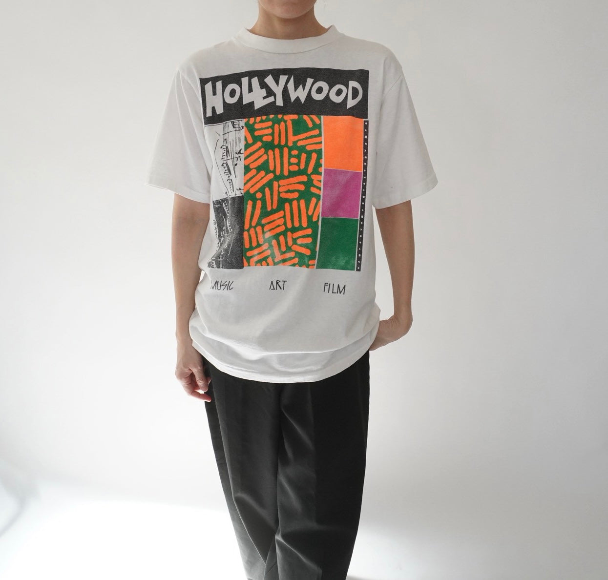 90s Printed T-shirt Made in USA