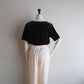 90s "Christian Dior”Velour T-shirt Made in USA