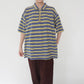 90s Striped Zip Top