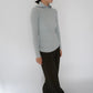 90s Design Ribbed Top Made in Italy