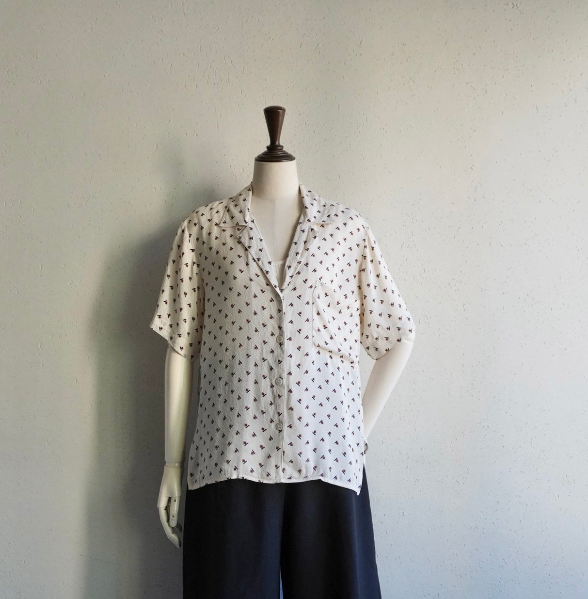 90s "ANN TAYLOR" Silk Shirt