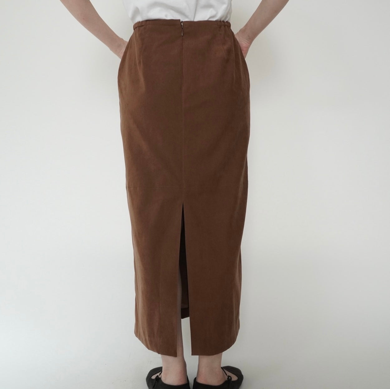 90s Brown Skirt