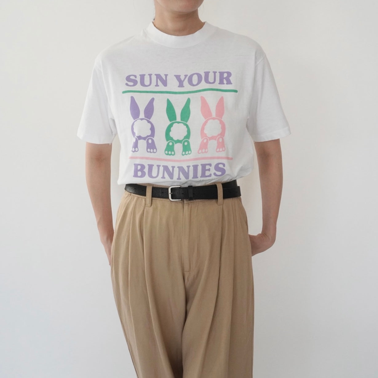 80s Printed T-shirt Made in USA