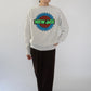 90s Printed Sweater Made in USA