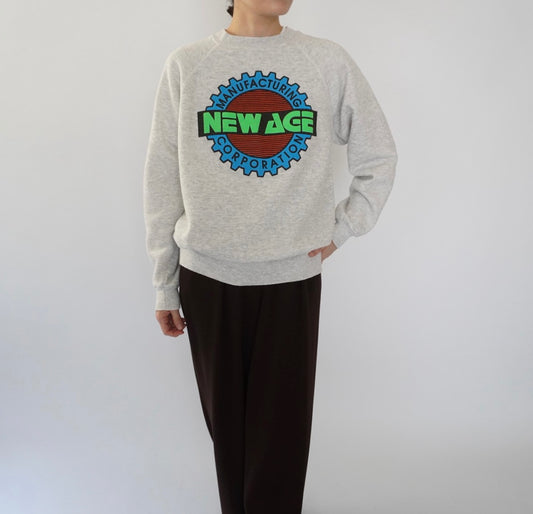 90s Printed Sweater Made in USA