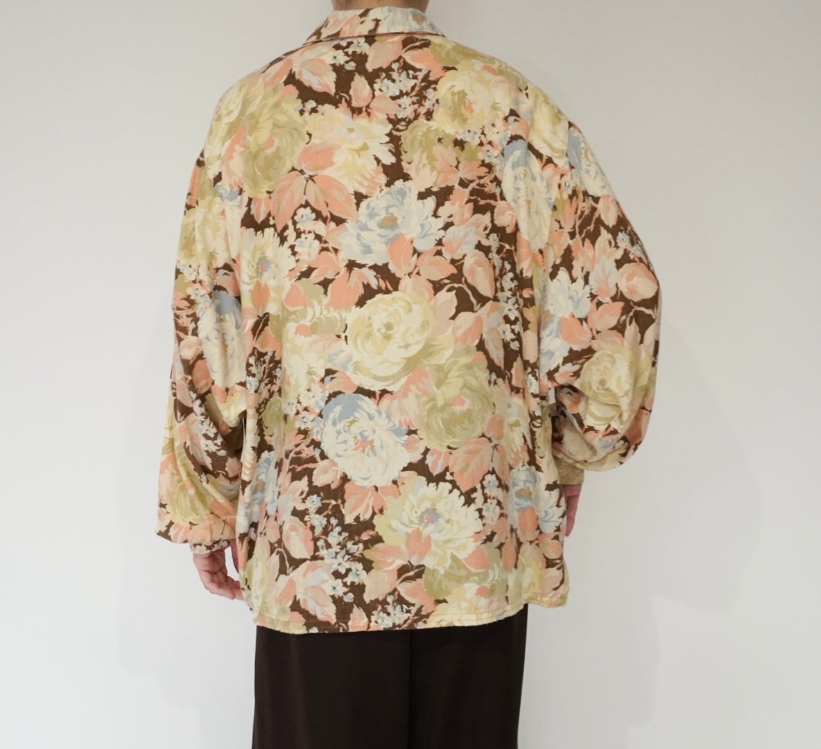 90s Flower Pattern Shirt