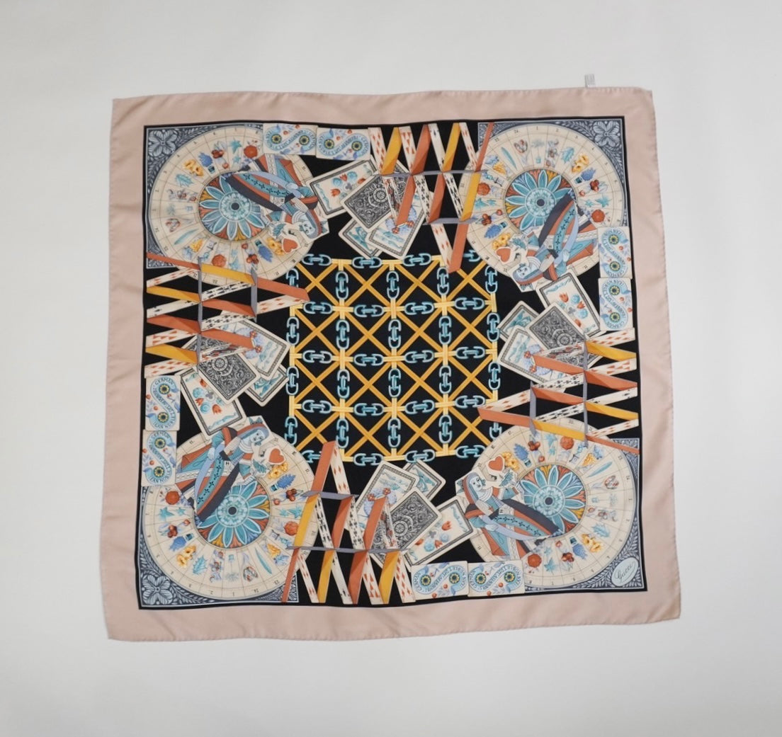 ”Gucci” Silk Scarf Made in Italy