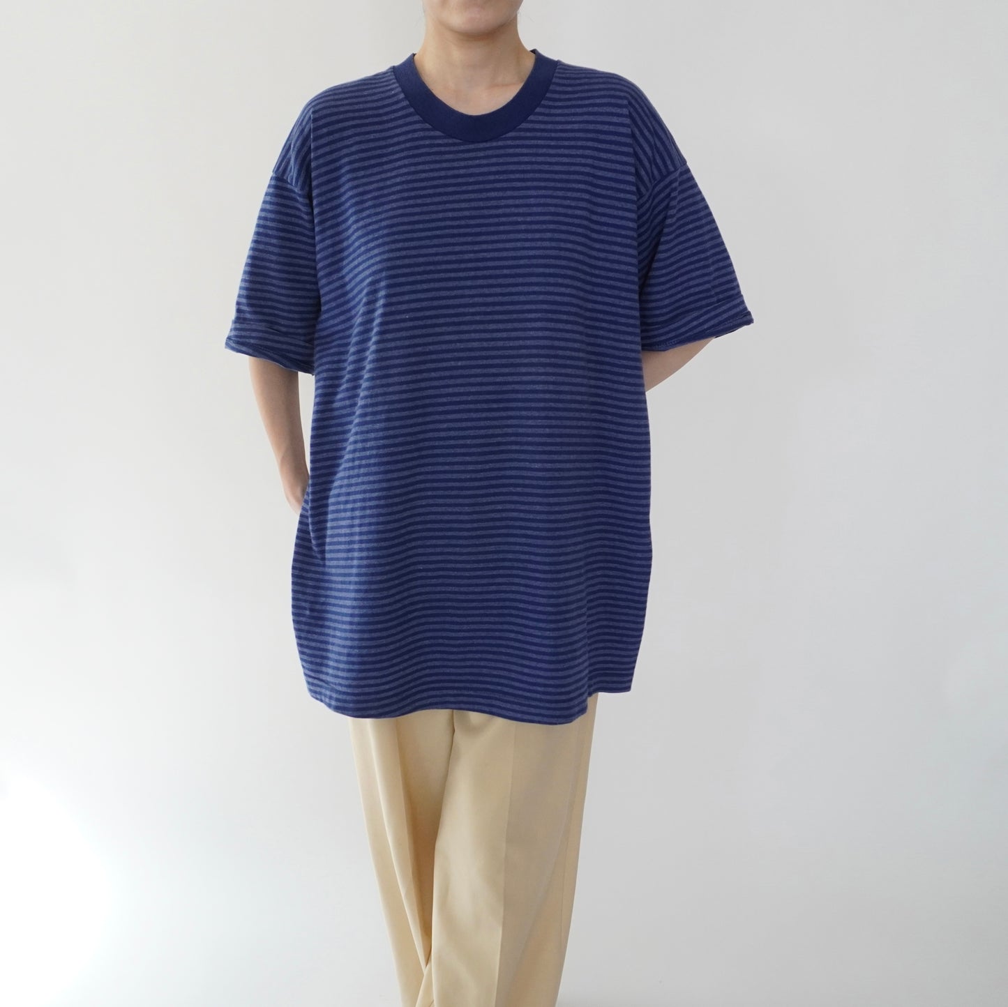 90s Striped T-shirt Made in USA
