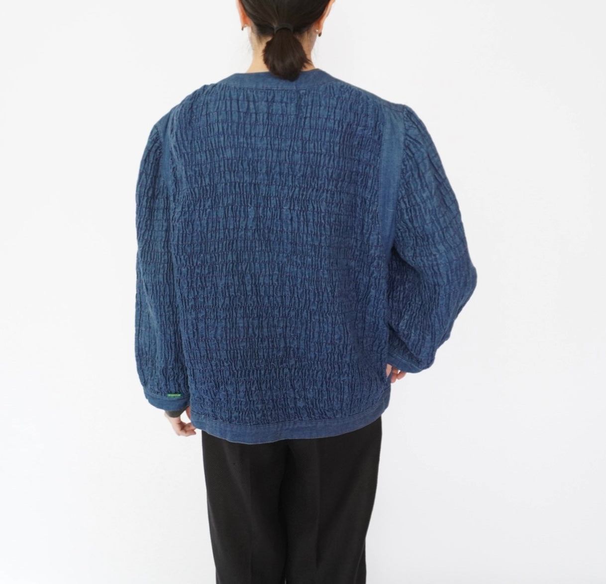 80s "BIS GINE EWING" Design Denim Jacket