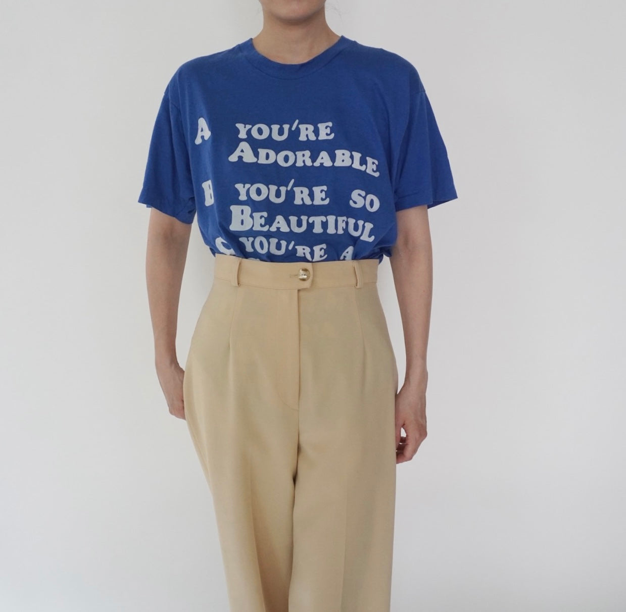 80s Printed T-shirt Made in USA