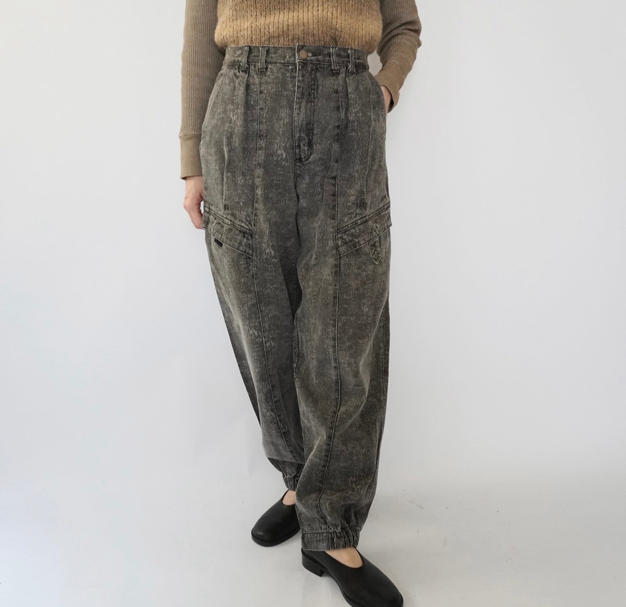 90s Design Wide Denim