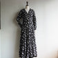 90s Floral Printed Maxi Dress Made in UK