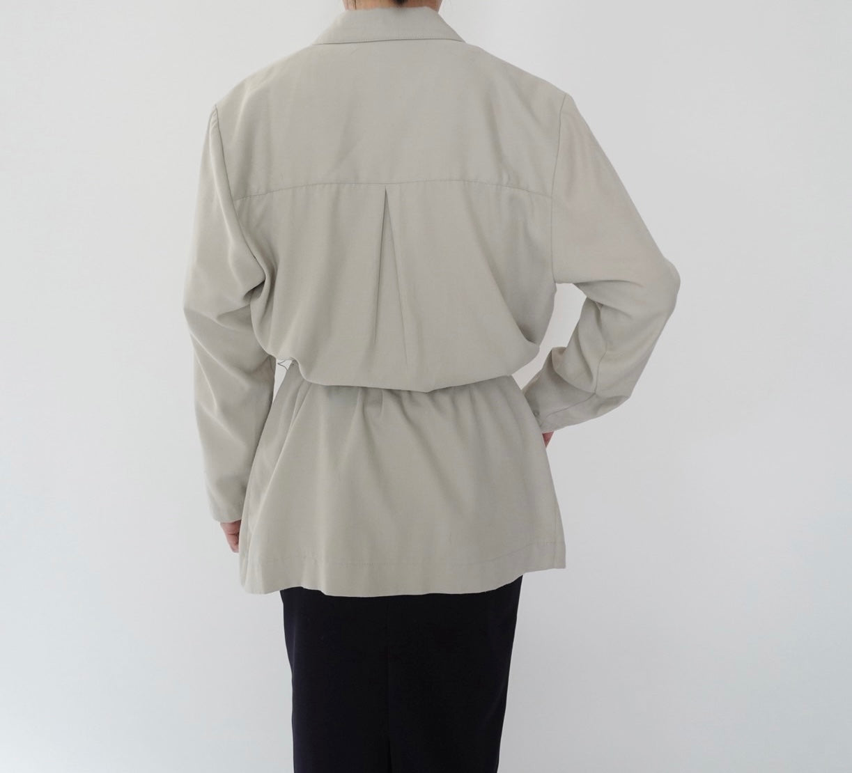 90s Belted Light Jacket