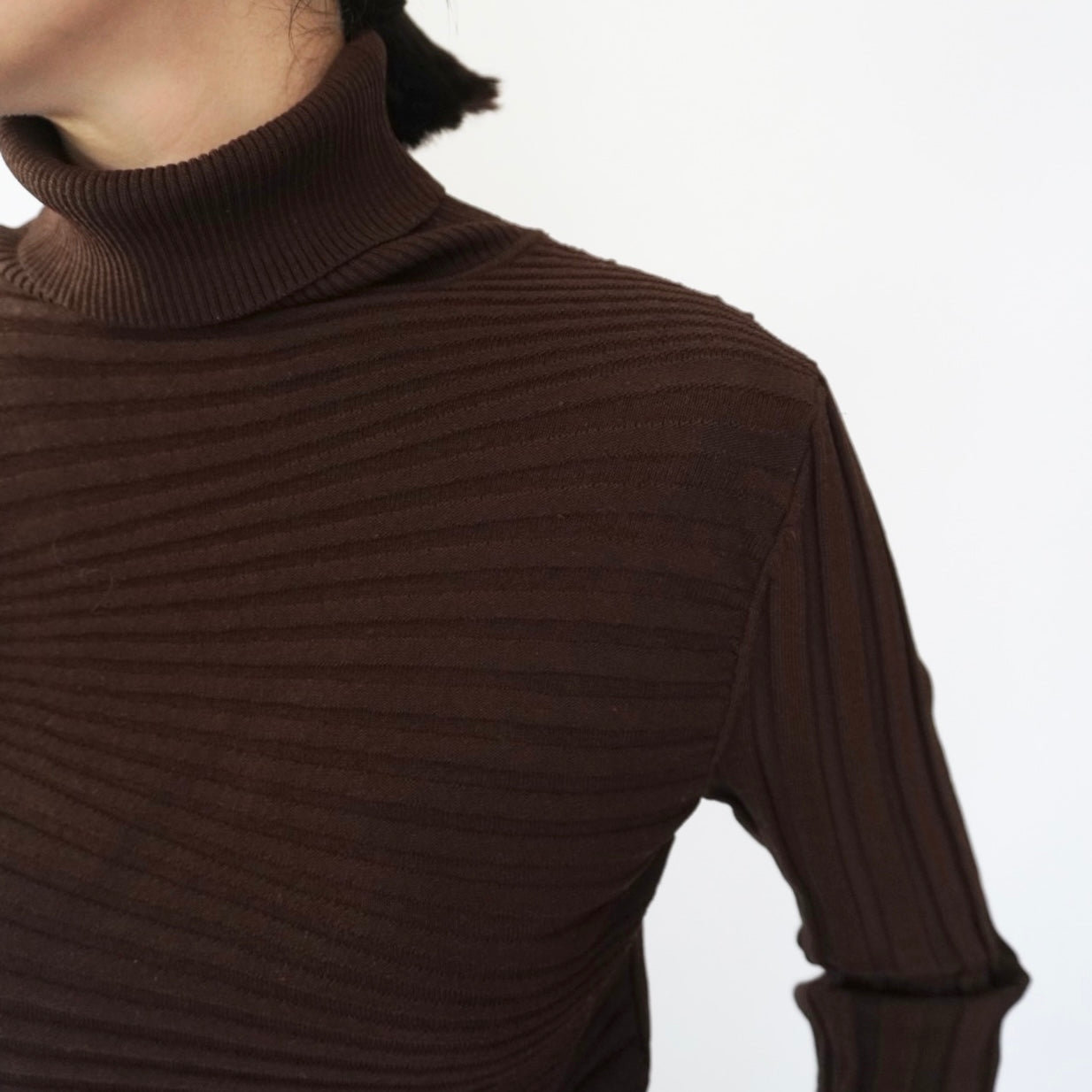 90s Wavy Ribbed Top
