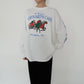 90s Long Sleeves Printed T-shirt Made in USA