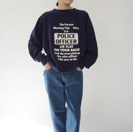 90s Printed Sweater Made in USA
