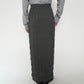 90s Pleated Maxi Skirt Made in USA