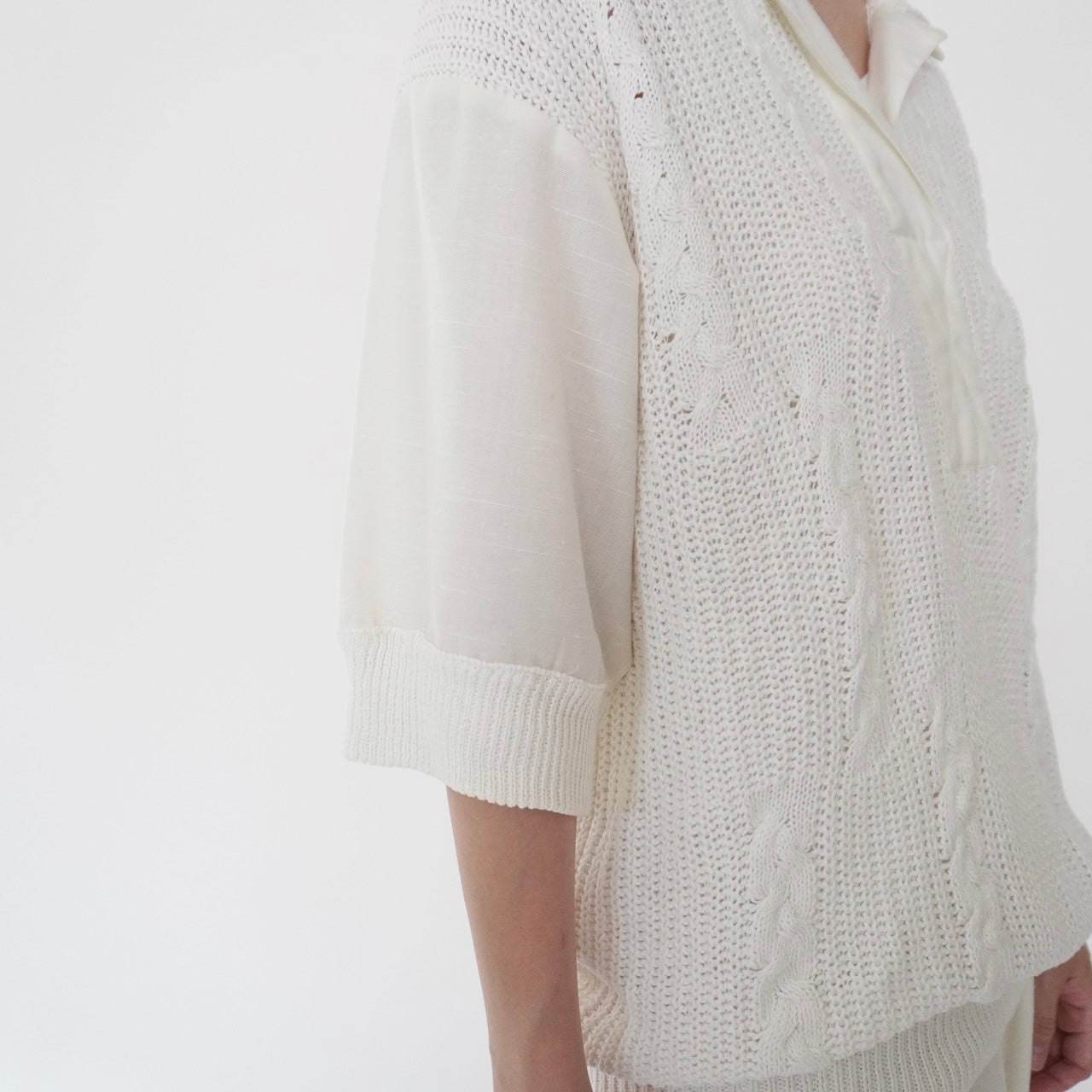 80s Knit Design Top