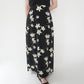 90s Flower Pattern Skirt Made in Canada