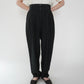 80s Silk High Waist Pants