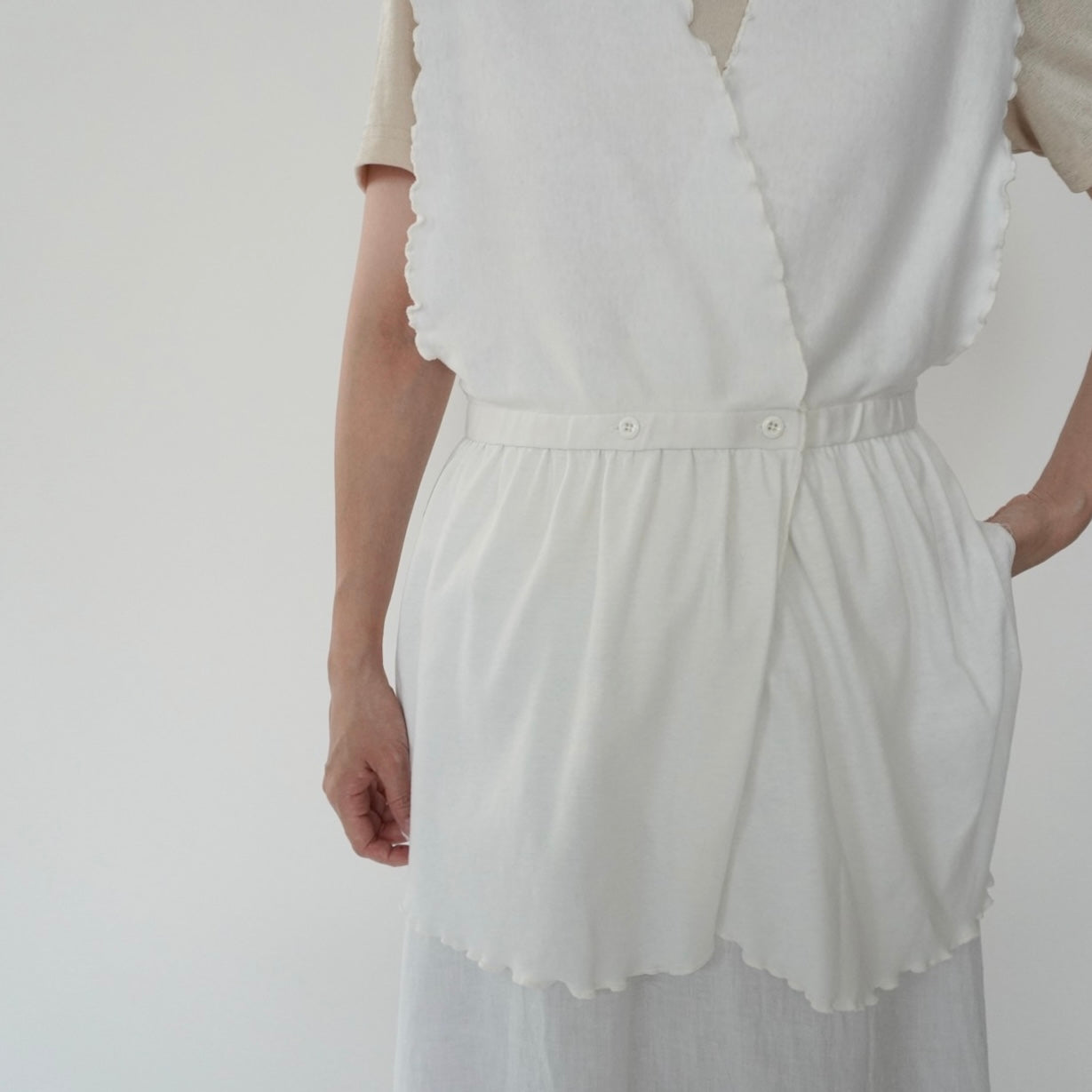 80s Sleeveless Top Made in USA